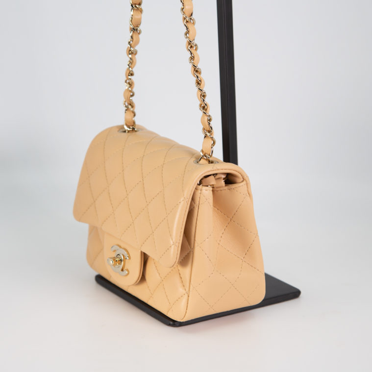 Sac Timeless Mini square Chanel – Image 4