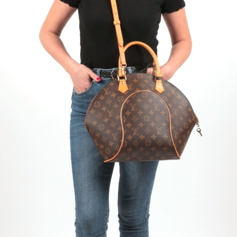 Fabrication 2004, Ellipse MM Monogram Louis Vuitton seconde main vintage – Image 7