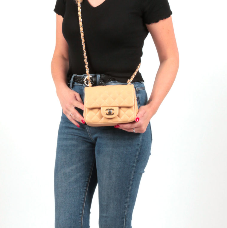 Sac Timeless Mini square Chanel – Image 6