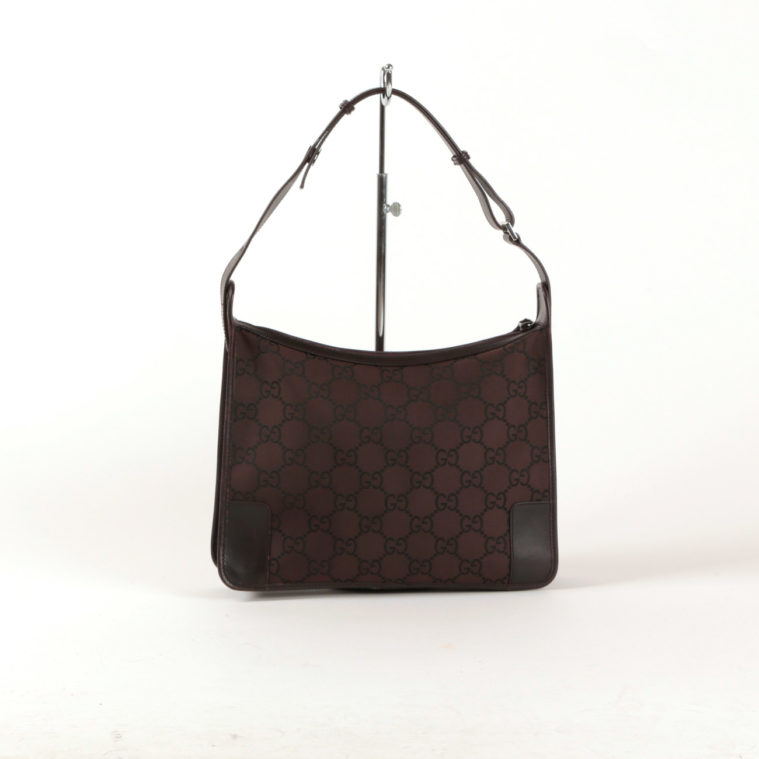 Sac cuir modèle Hobo Gucci Seconde main – Image 2