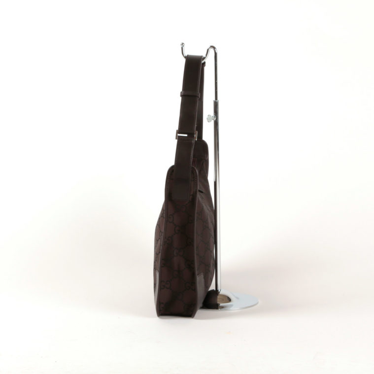 Sac cuir modèle Hobo Gucci Seconde main – Image 5