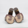 Sandales à talons T.36 Chloé en Cuir vernis marron - seconde main – Image 3