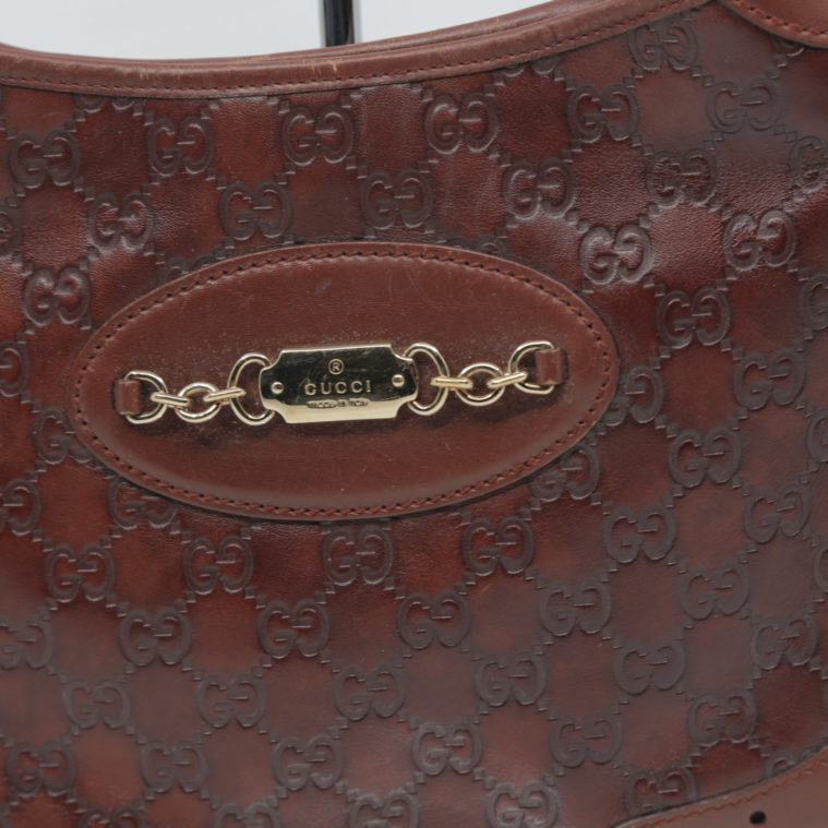 Sac Jackie 1961 en cuir brun Gucci - seconde main – Image 3