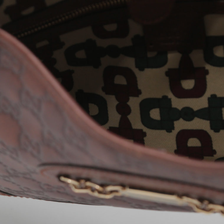 Sac Jackie 1961 en cuir brun Gucci - seconde main – Image 6