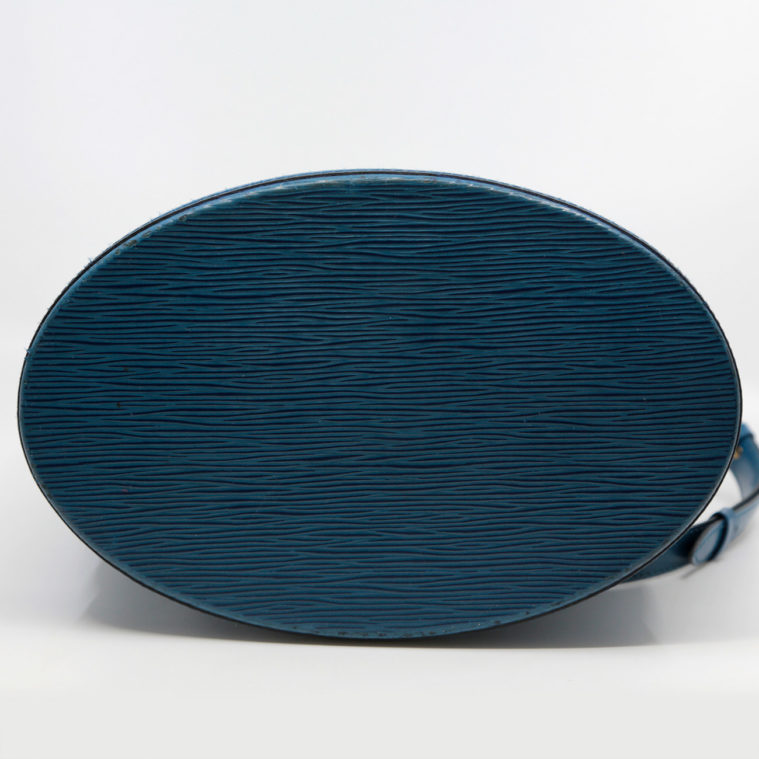 Fabrication 1995, vintage Cluny épi bleu toledo Louis Vuitton - seconde main – Image 3