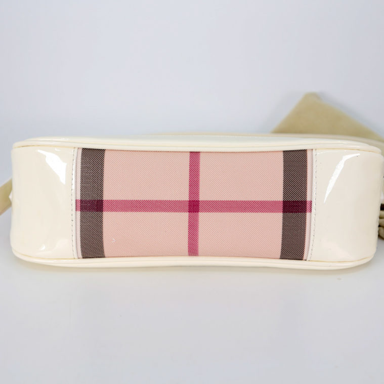 Sac baguette supernova Check Burberry - Seconde main – Image 2