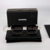 Lunettes Chanel avec son bijou de seconde main rare – Image 4