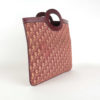Pochette caba pliable en bordeau Dior - seconde main – Image 8