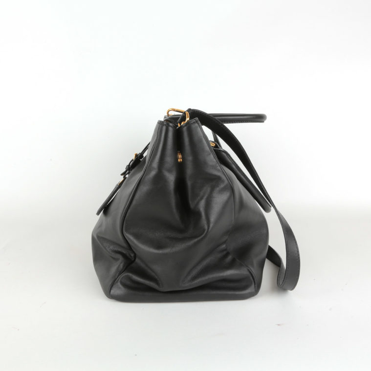 Sac en cuir noir Prada - seconde main – Image 8