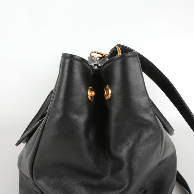 Sac en cuir noir Prada - seconde main – Image 7