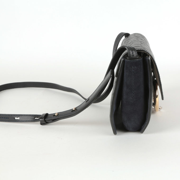 Sac porté crossbody petit Faye en cuir noir Chloé - seconde main – Image 2