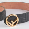 Ceinture en cuir T.75/30 Fendi - seconde main – Image 3