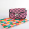 Mini Marmont GG denim pink Gucci - seconde main – Image 2