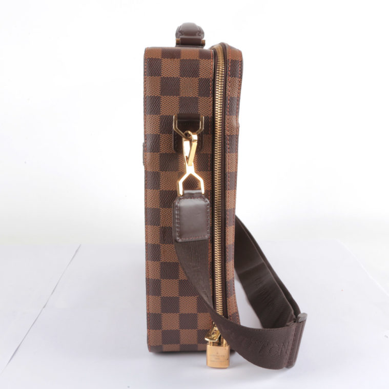 Fabrication 2002 Sac d'affaire Sabana damier ébène Louis Vuitton vintage - seconde main – Image 2