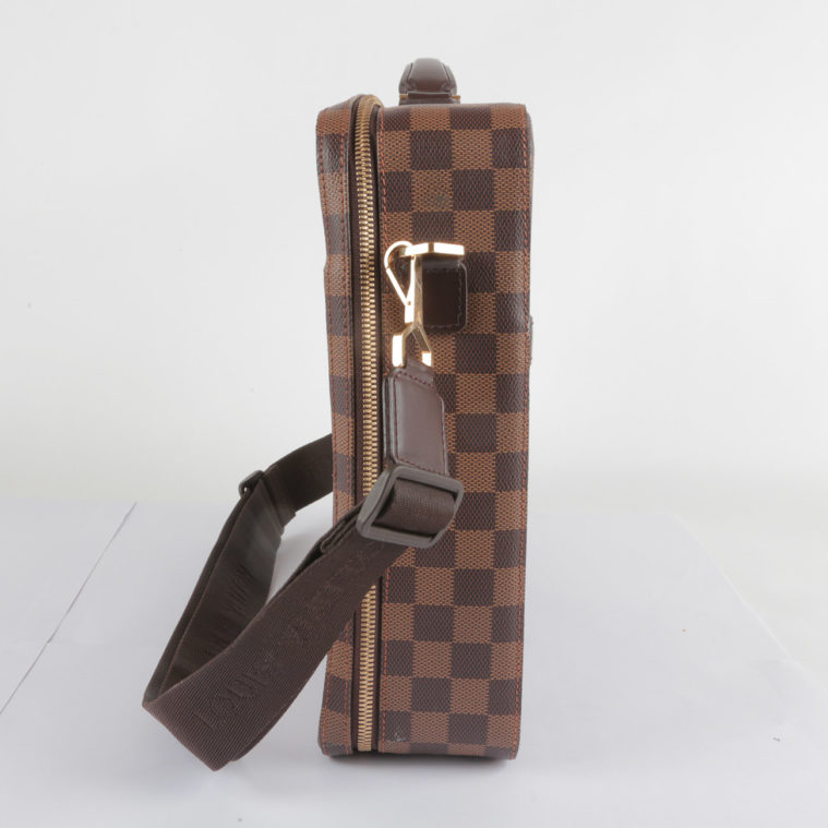 Fabrication 2002 Sac d'affaire Sabana damier ébène Louis Vuitton vintage - seconde main – Image 6