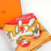 Carré de soie ''Noël au 24 Faubourg'' Hermès - seconde main – Image 2