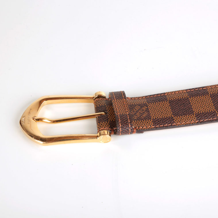 Ceinture Ellipse T95/38 damier ébène Louis Vuitton - seconde main – Image 4