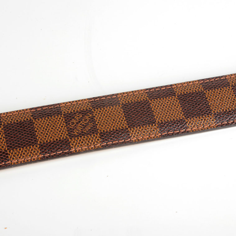 Ceinture Ellipse T95/38 damier ébène Louis Vuitton - seconde main – Image 3