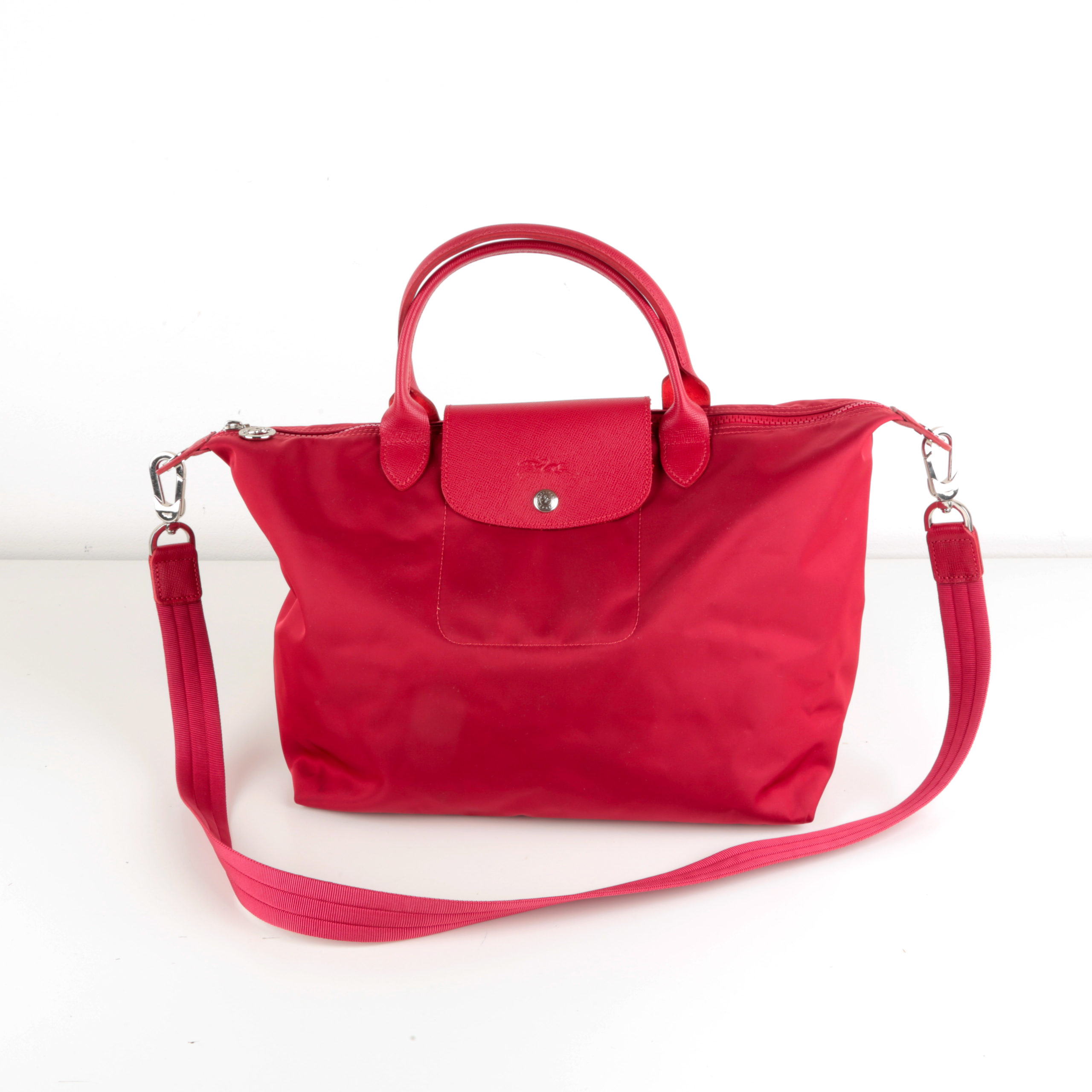 Sac Pliage rouge Longchamp - seconde main